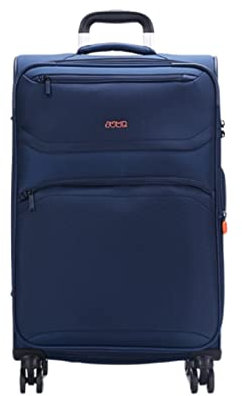 JUMP Valise Extensible 4 Roues Moorea 2 (MX02/MX03/MX04/MX05) (Marine, 66x43x26/30 cm)