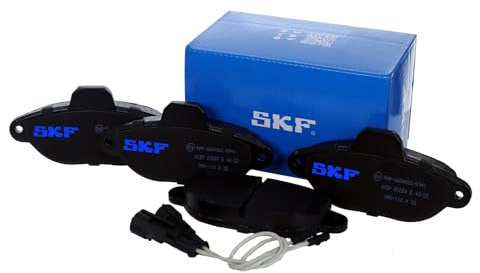 SKF Scheibenbremse Bremsbelag VKBP 80284 E - 4er Set - Position Vorderachse Höhe 77mm Länge 134mm Breite 83mm Dicke 17mm - OE Qualität