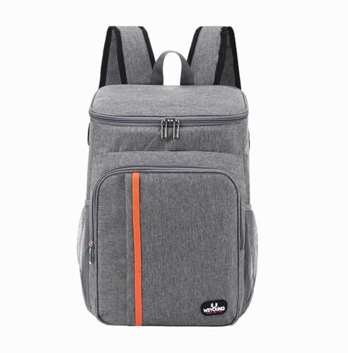 Isolierter Kühlrucksack Auslaufsichere Kühltasche – Rucksack Kühltasche Wasserdicht Isoliert Weich Mittagessen Kühlrucksack Leichte Auslaufsichere Kühltasche Für Wandern