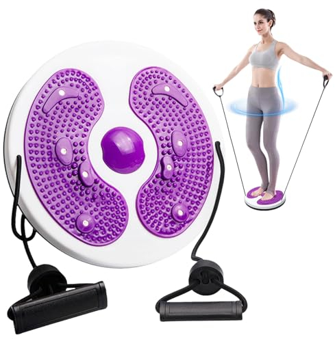 Twist Waist Disc Taillentwister mit Kordelzug Drehscheibe Fitness Multifunktions Magnet Massage Fitness Drehscheibe Aerobic-Training Übung Wackelbrett Drehplatte Für Zuhause Fußmassage Taille Outdoor