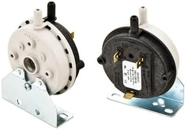 FIGEVIDA Pressostato Aria/fumi Regolabile 17/75 Pa per stufe a Pellet e caldaie +Staffa 14707008