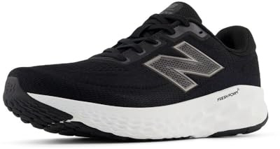 New Balance Herren Fresh Foam X EVOZ v4 Laufschuh, Black/Phantom/Black Metallic, 47.5 EU