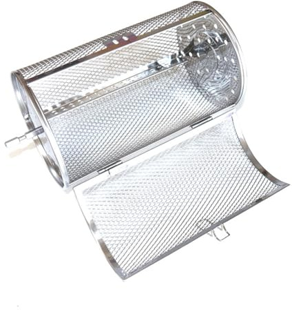XANHOY Cestello per friggitrice ad aria rotante a 360 gradi Griglia per arrosto Rotisserie Grill Rotarys Gabbia di cottura per arachidi Secchi Noci Fagioli Friggitrice Ad Aria Cestino
