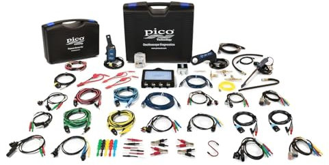 Pico Technology PicoScope 4425A - Osciloscopio para diagnóstico de coche, 4 canales, USB, PC, osciloscopio de mano, 4 canales, kit experto en maletín