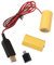 Jiqoe 3V Power Converter LR14 C Batterie Eliminatoren Ersetzen 2Pcs V C Größe Batterien LED Spielzeug Adapter