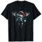 Elch-Weihnachtsmann-Mütze – lustiger Elch, Weihnachtsliebhaber T-Shirt