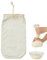 Huybaa colador de tela,cheese cloth,Bolsa de Tela para Leche de Frutos Secos