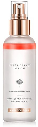Premium Weißer Trüffe, Gesichtsöl-Serum,weiß Trüffel First Spray Serum,Veganes für Elastizität und Feuchtigkeit, Hautberuhigendes, Hautpflege,Rosa100ml