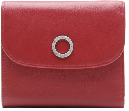 Esquire Leder Geldbörse Athena Lady Wallet Red dunkelrot