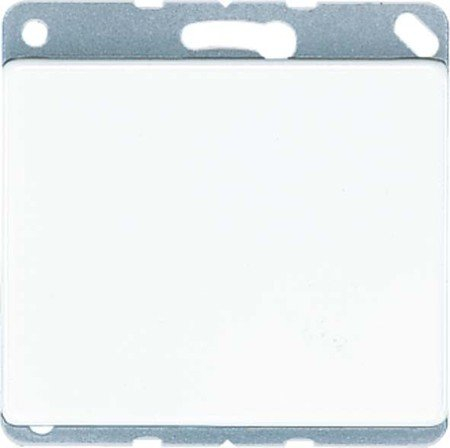 Jung Blindabdeckung SL561BWW, Weiss/opulenter Garten