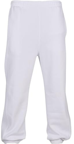Urban Classics Sweatpants, Pantalon De Sport Coupe Large Homme, Blanc (White), 3XL