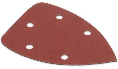 5 Schleifscheiben 140 x 140 x 80 mm G120 für Holz Hook&Loop für Dreieckschleifer
