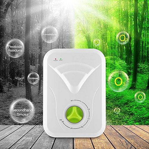 Sterilizer Hug Flight® Cycle 400mg Digital Air Purifier Plug-In Ozone Generator Kill Odor Smell Remover Sterilizer Anion Ion Ozonizer
