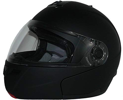 protectWEAR Klapphelm Motorradhelm mit Sonnenblende H910-MT - XL