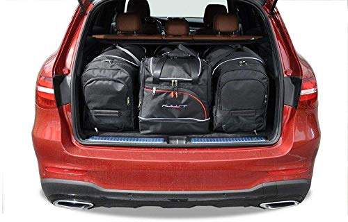 KJUST Kofferraumtaschen 4 stk kompatibel mit MERCEDES-BENZ GLC X253 2015-2022