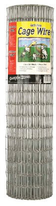 Garden Zone 432425 1 x 2 Mesh 14-Gauge Galvanized Wire Fence, 24 x 25'
