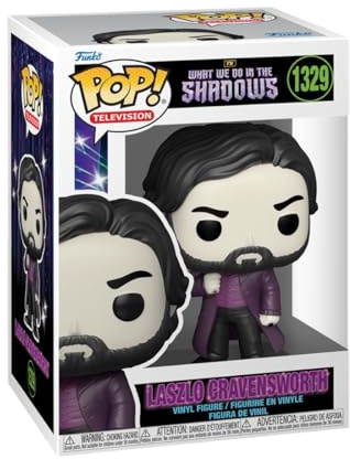 Funko POP! TV: What We Do In the Shadows - Laszlo - What We Do In the Shadows - Collectable Vinyl Figure - Gift Idea - Official Merchandise - Toys for Kids & Adults - Movies Fans