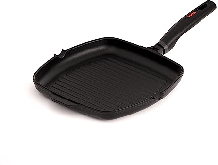 Valira Origen Inducción Grill, Aluminio Fundido, Negro, 26 cm