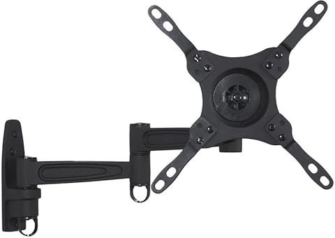 Intec brackets Extra strong extendable arm TV wall bracket mount guaranteed to fit flat Screen TVs 17 – 36 Inches. 180 degree Swivel with Tilt. Sturdy and reliable complete with fittings and fixings