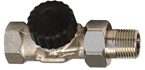 Heimeier 27117 2 Thermostatventil-Unterteil 1/2 Zoll, Durchgangsform-1/2