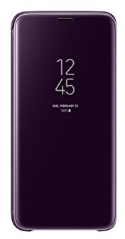 Samsung Clear View Cover Case and Stand for Galaxy S9 Plus - Purple,EF-ZG965CVEGWW