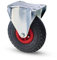 Luft Bockrolle ø 260mm Transportrollen, rollengelagert, Plattenbefestigung