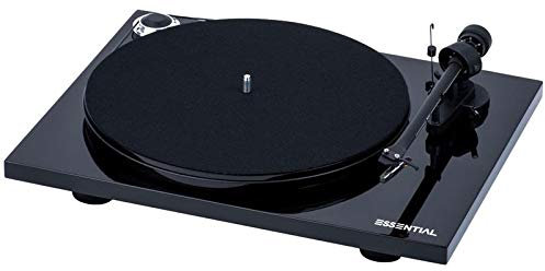 Project Essential III BT Noir laqué Platine Vinyle