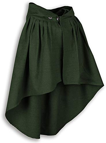 Niko Umhang grün Baumwolle Verkleidung Mittelalter Larp