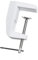 Neatfi Sturdy Replacement Clamp, Adjustable Screw, Securely Mounts to Tables up to 6CM Thick Easy Setup, Ideal for Desks, Workbenches, and Tables (White)