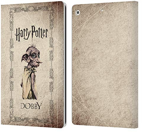 Head Case Designs Officially Licensed Harry Potter Dobby House Elf Creature Chamber Of Secrets II Leather Wallet Case Compatible With Apple iPad 10.2 2019/2020/2021