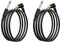 TATELF RCA Rotary Maschine Power Clip Cord, 1.8M Professional Power Cable for RCA Rotary Machine 2 Packs