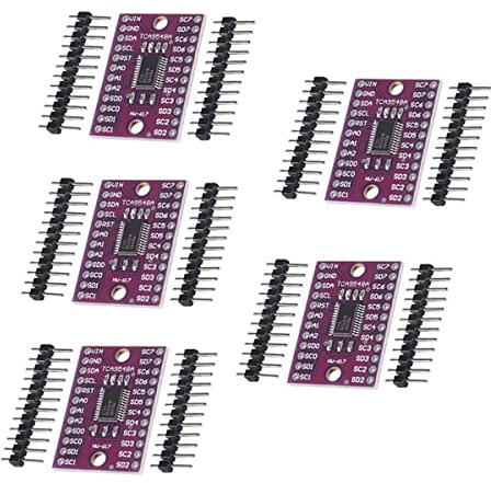 Hailege 5pcs TCA9548 TCA9548A I2C IIC Multiplexer Breakout Board 8 Channel Expansion Board Module Development Board