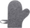FOMIYES Sauna-Handschuh Russische Sauna-Banya Hitzeschutz-Handschuh Natürlicher Wollfilz Spa-Handschuh Ukrainische Banja-Handschuhe Russische Banja-Handschuhe Sauna-Zubehör Grau
