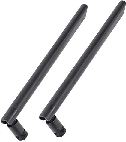 Dualband-Antenne, High-Gain-Antenne, 2 Stück WiFi-Antenne 5,8 G 2,4 G Dualband 10 DBi High Gain SMA-Stecker-Schnittstelle, Omnidirektional, USB-Netzwerkadapter