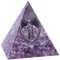 mookaitedecor Betender Engel Statue Kristall Energie Stein Pyramide Figur mit Amethyst Trommelsteine für Reiki Heilung Meditation Büro Heim Dekoration