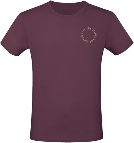 Queens Of The Stone Age In Times New Roman - Snakes Männer T-Shirt Burgund