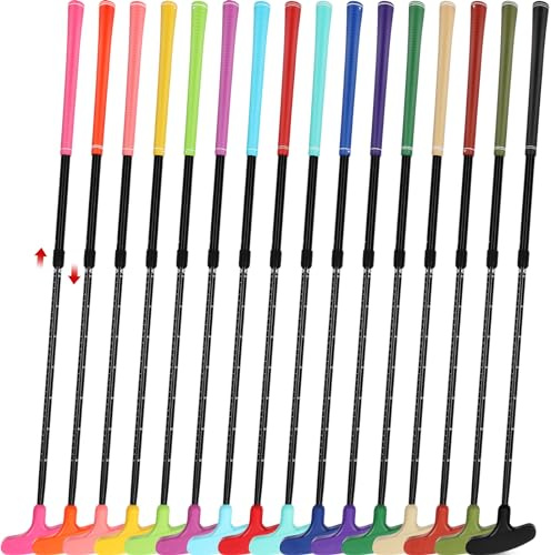 Shappy Golf-Putter für Damen und Herren, verstellbare Länge, Zwei-Wege-Mini-Golf-Putter, Putter, Großpackung für Rechts- oder Linkshänder, Golfschläger-Set für Kinder, Jugendliche, Junior, Erwachsene,