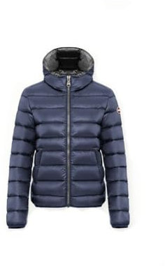 Colmar - Piumino cangiante cappuccio fisso Donna 2286N 5WG A-I 2023-40, Blu Scuro