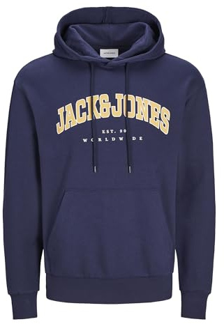 JACK & JONES Male Kapuzenpullover Logo Kapuzenpullover