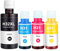 Molabel Encre compatible avec H-P 31/32XL (1 noir, 1 cyan, 1 magenta, 1 jaune) - Compatible avec les imprimantes H-P Smart Tank 7305, 7005, 7605 et la série HP Smart Tank Plus