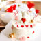 LaVenty 18 PCS Mothers Day Cake Decoration Heart Love Cake Topper Heart Rose Cake Decoration Gift Surprise For Her