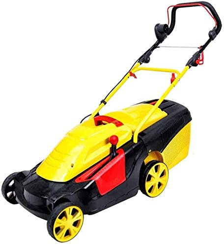 Cortacésped eléctrico, cortacésped eléctrico doméstico de Empuje Manual, cortacésped eléctrico de 1600 W, Ancho 40 cm, área de Uso, Capacidad de 1200 m2.