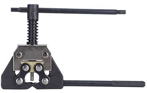 Herramienta para Romper Cadena, Herramientas De Remachado De Paso 420-530, Divisor De Cadena De Metal, Herramienta Cortadora De Extracción De Eslabones Negros para Motocicleta ATV