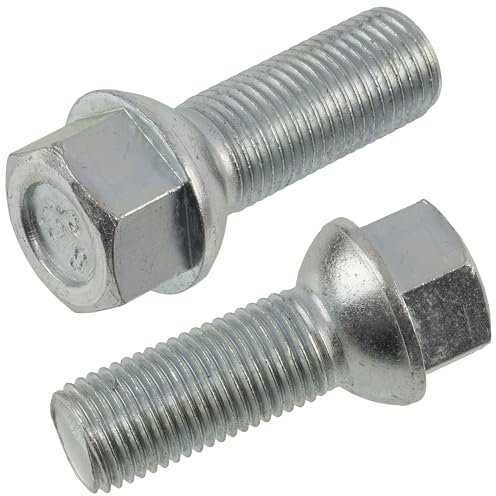 AERZETIX - C76846-2x Bulloni ruota M14x1.5 - compatibile con numeri OE 7 201 016, 95VW1107AB, 701 601 139, 701 601 139 B, 7M0 601 139 A