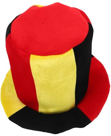 VOSAREA Fan Hut Deutschland Schwarz-Rot-Gold Fan Hüte Fußball Oktoberfest World Party Hut Karneval Kostüm Hut bayerischer Hut für Erwachsene