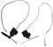SAYZON Avion Télécommandé, Pièces de Rechange pour Modèle F22 Raptor, Compatible avec Le Jet Télécommandé F22S P530, Moteur 816, Hélices et Train d'atterrissage (Moteur 1 Jeu)