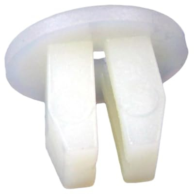 Madrevite in Plastica (Nylon 6.6), da Utilizzare con Viti Autofilettate per Assemblaggio di Pannelli e Carrozzerie nel Settore Automotive - 4,8X0,8-5 - Naturale - 40 pezzi - Plastic Hardware Store