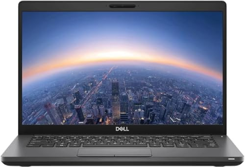 Dell Latitude 5401 Ordinateur Portable, 14 FHD Computer, Intel Core i7-9850H, 16GB DDR4 RAM, 512GB SSD, MX150, US QWERTY Keyboard, Win11 Pro (Réconditionné)