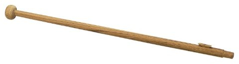 Flaggenstock Teak Länge 60 cm