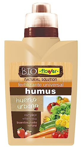 Flower Fertilizante universal Humus Huerto Urbano, 500 ml